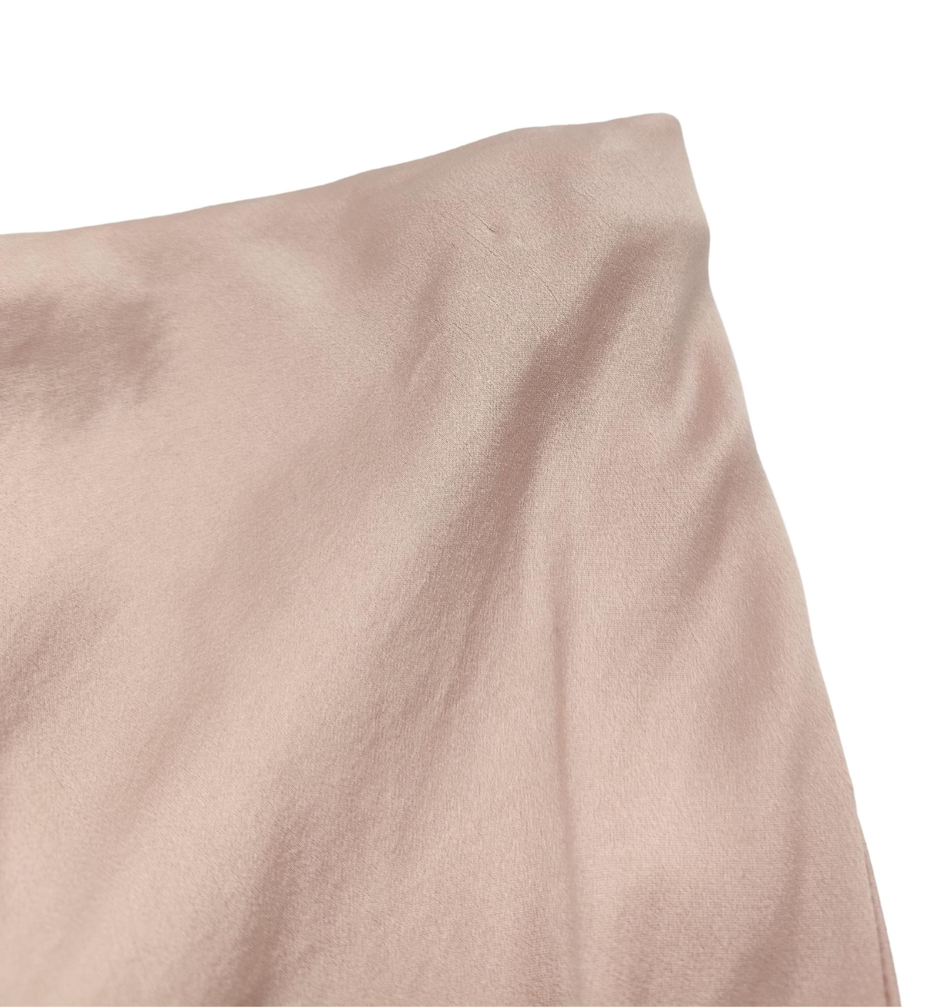 Roberto Cavalli F/W 2004 pink silk and velvet embroidered skirt 10