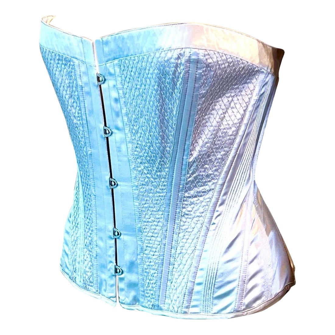 Roberto Cavalli F/W 2004 Runway Bustier Corset Silk Top