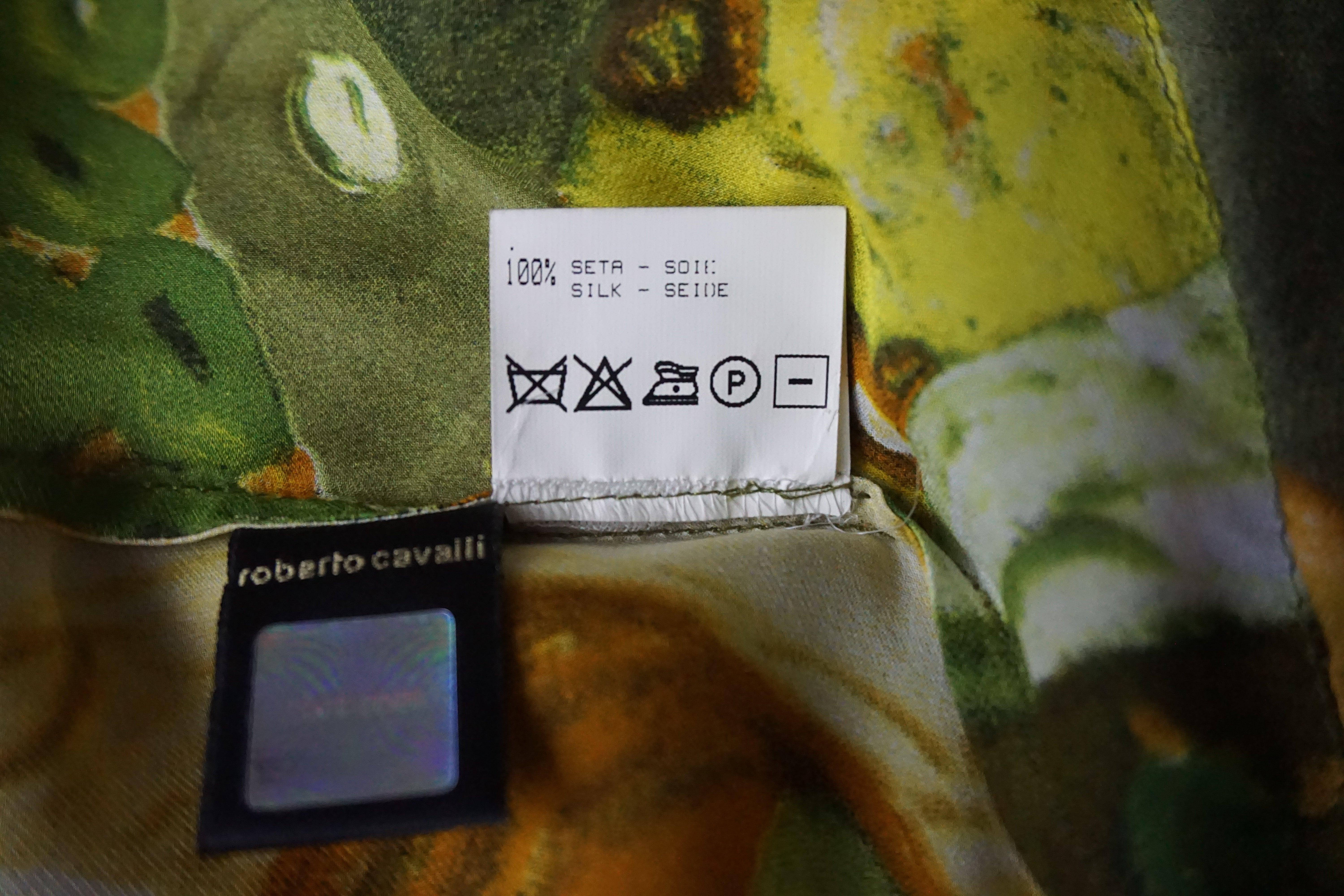 ROBERTO CAVALLI F/w 2005 GUSTAV KLIMT Estampado Art Nouveau Conjunto de dos piezas en venta 8