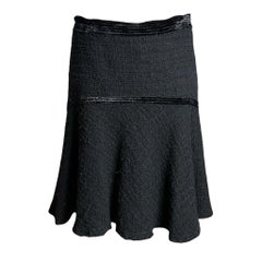 Roberto Cavalli F/W 2005 Wool Flare Skirt
