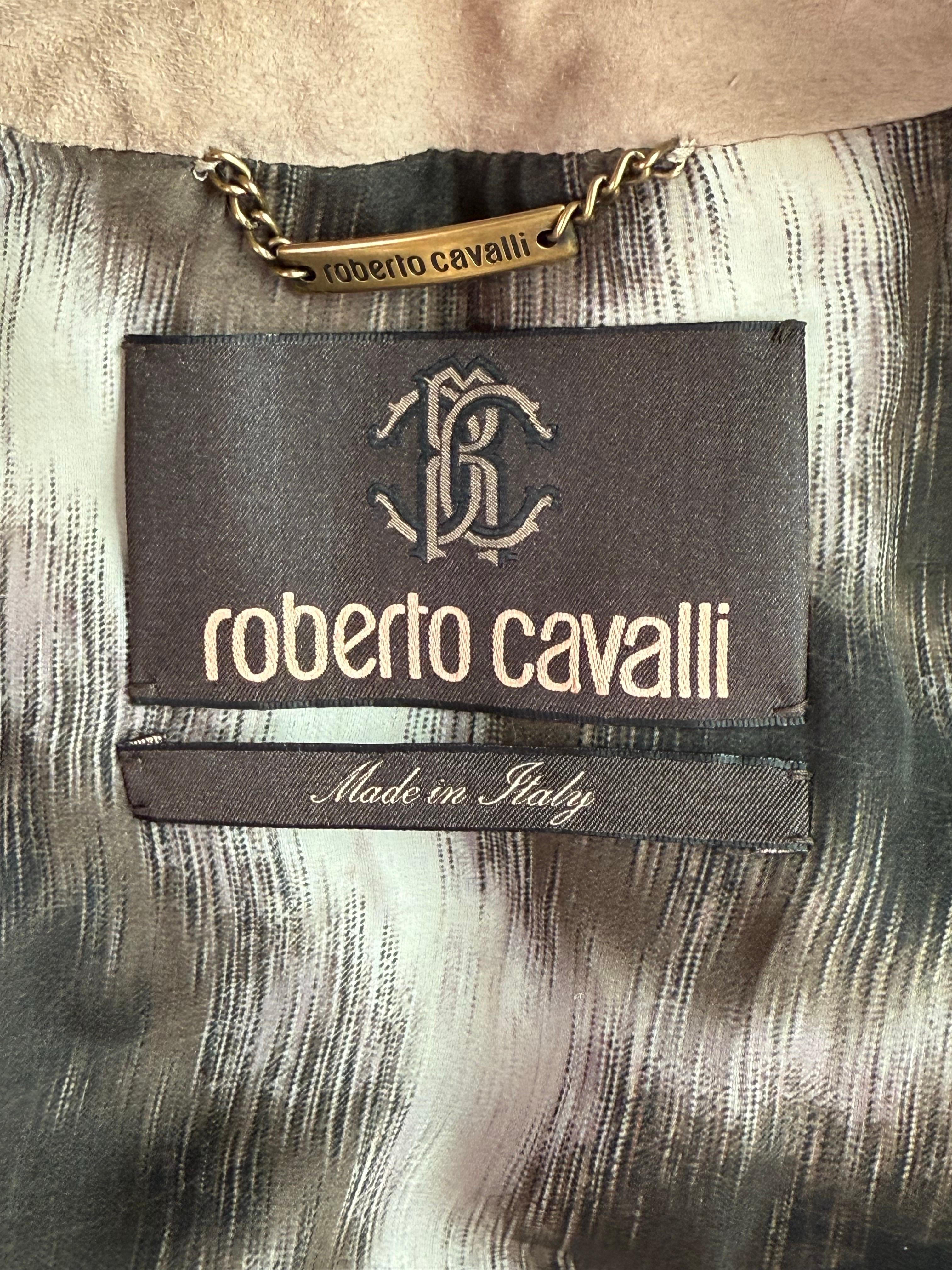 Roberto Cavalli F/W 2010 Runway Cropped Fox Fur Bolero Jacket Coat en venta 11