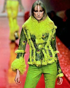 Roberto Cavalli Fall 1999 Shearling Coat