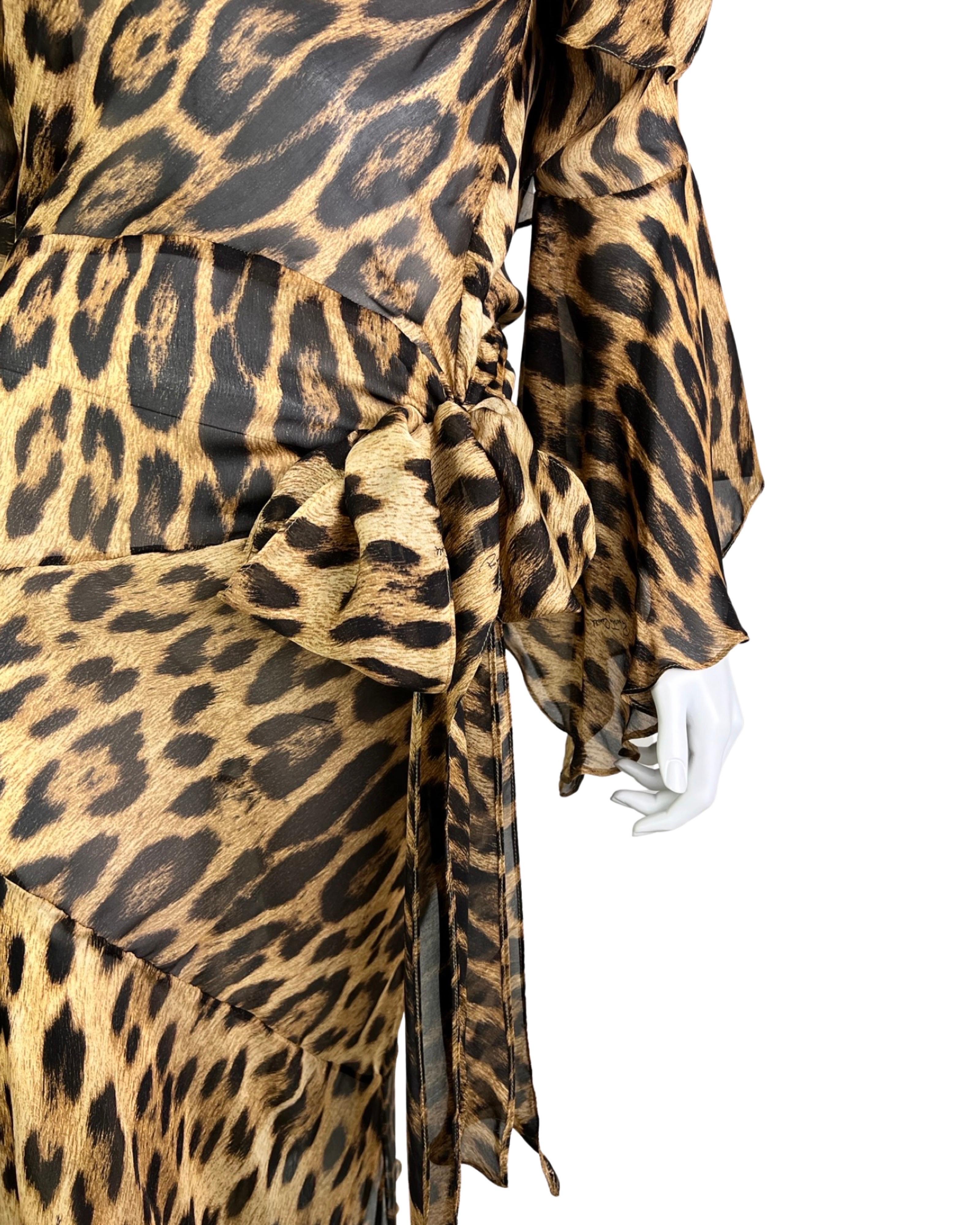 Vestido de seda Roberto Cavalli Otoño 2006 1