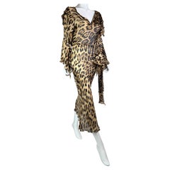 Roberto Cavalli Fall 2006 Silk Dress