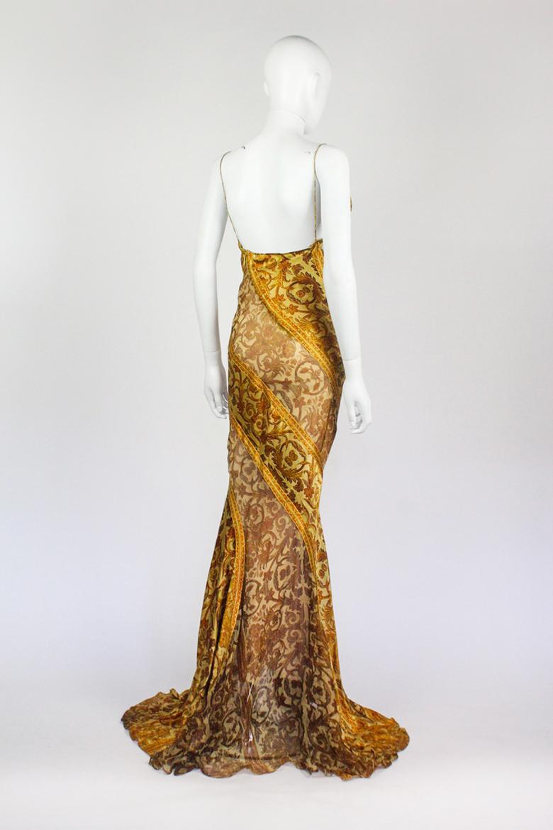 Vestido Roberto Cavalli Otoño/Invierno 2004 en Excelente Estado en Norwich, GB