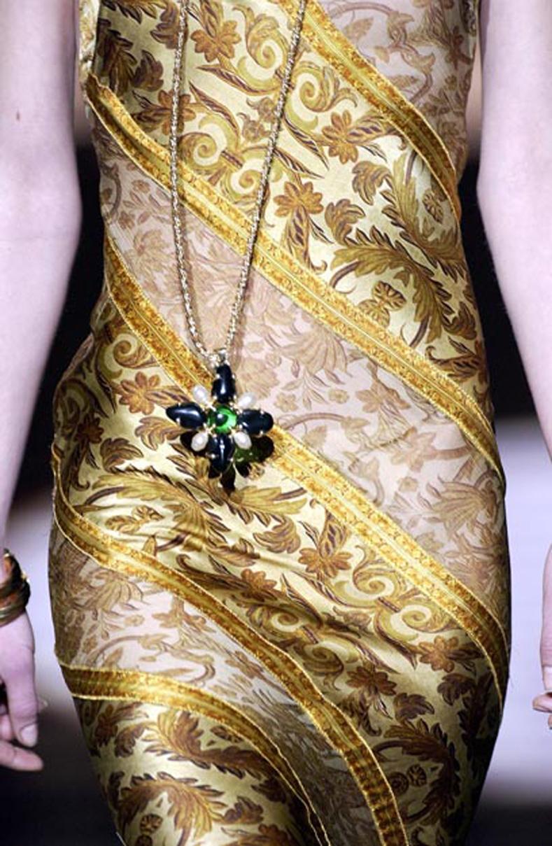 De las mujeres Vestido Roberto Cavalli Otoño/Invierno 2004