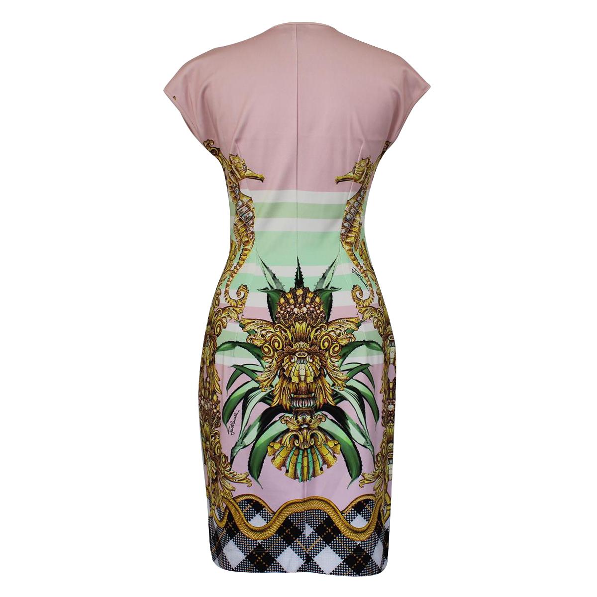 Beautiful Just Cavalli printed dress
Viscose (87%) and elasthane
Fancy print
Multicolored
Sleeveless
Total lenght (shoulder/hem) cm 85 (33.4 inches)
Worldwide express shipping included in the price !