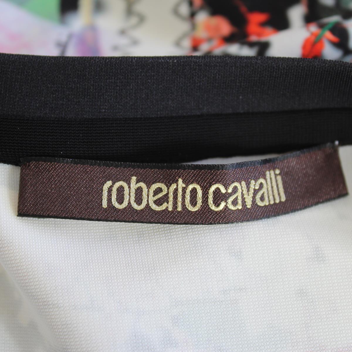 Roberto Cavalli Floral Dress IT40 For Sale at 1stDibs | roberto cavalli ...