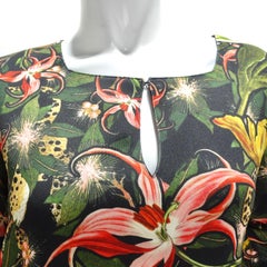 Roberto Cavalli Floral Drop Waist Dress