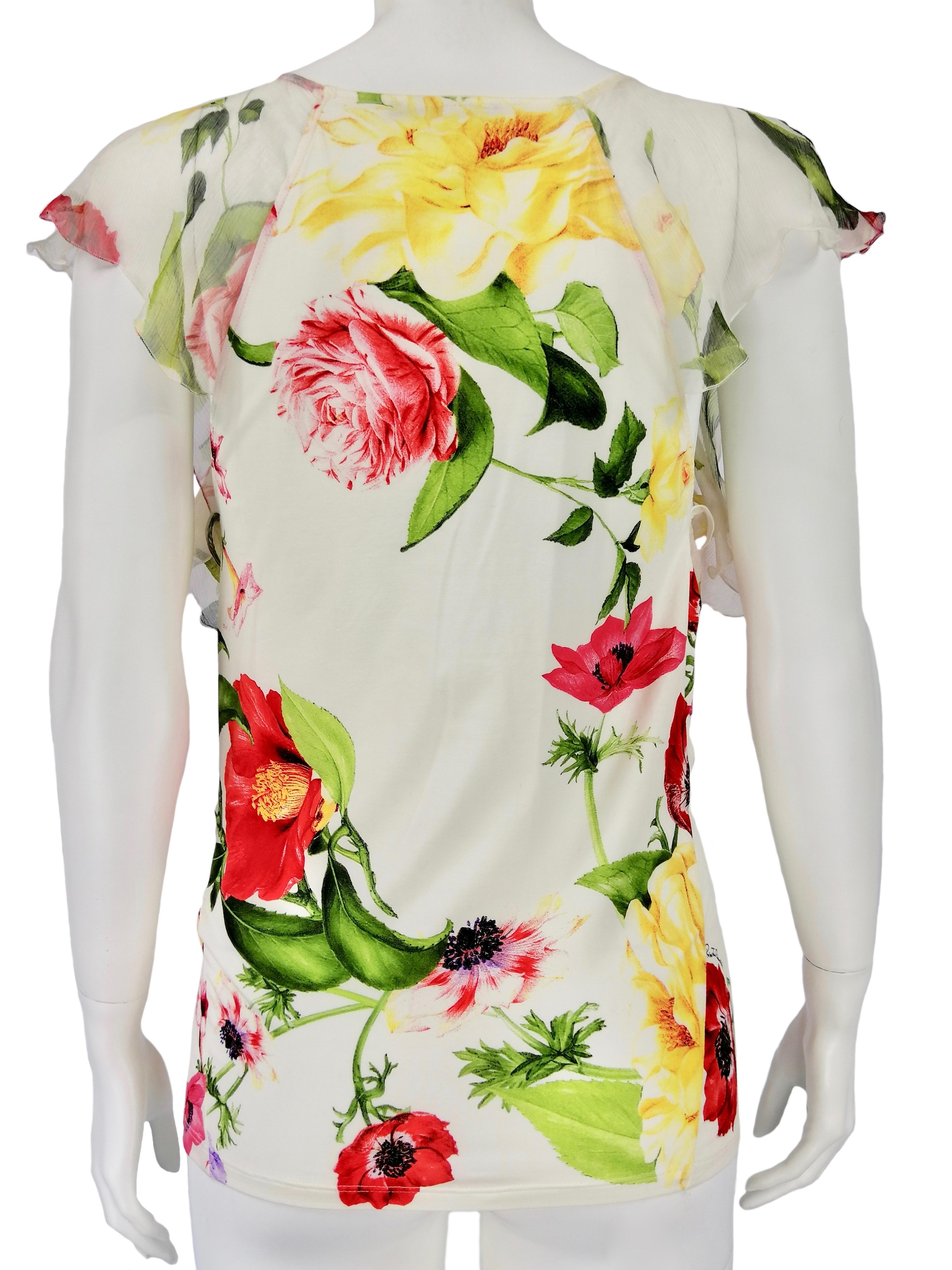 ROBERTO CAVALLI floral shirt For Sale 2