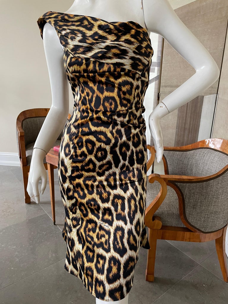 Just cavalli leopard clearance dress