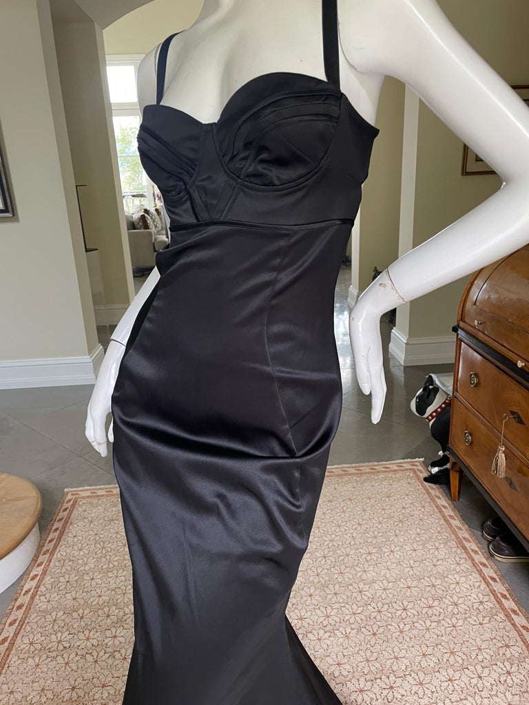 Roberto Cavalli for Just Cavalli Vintage Black Mermaid Dress