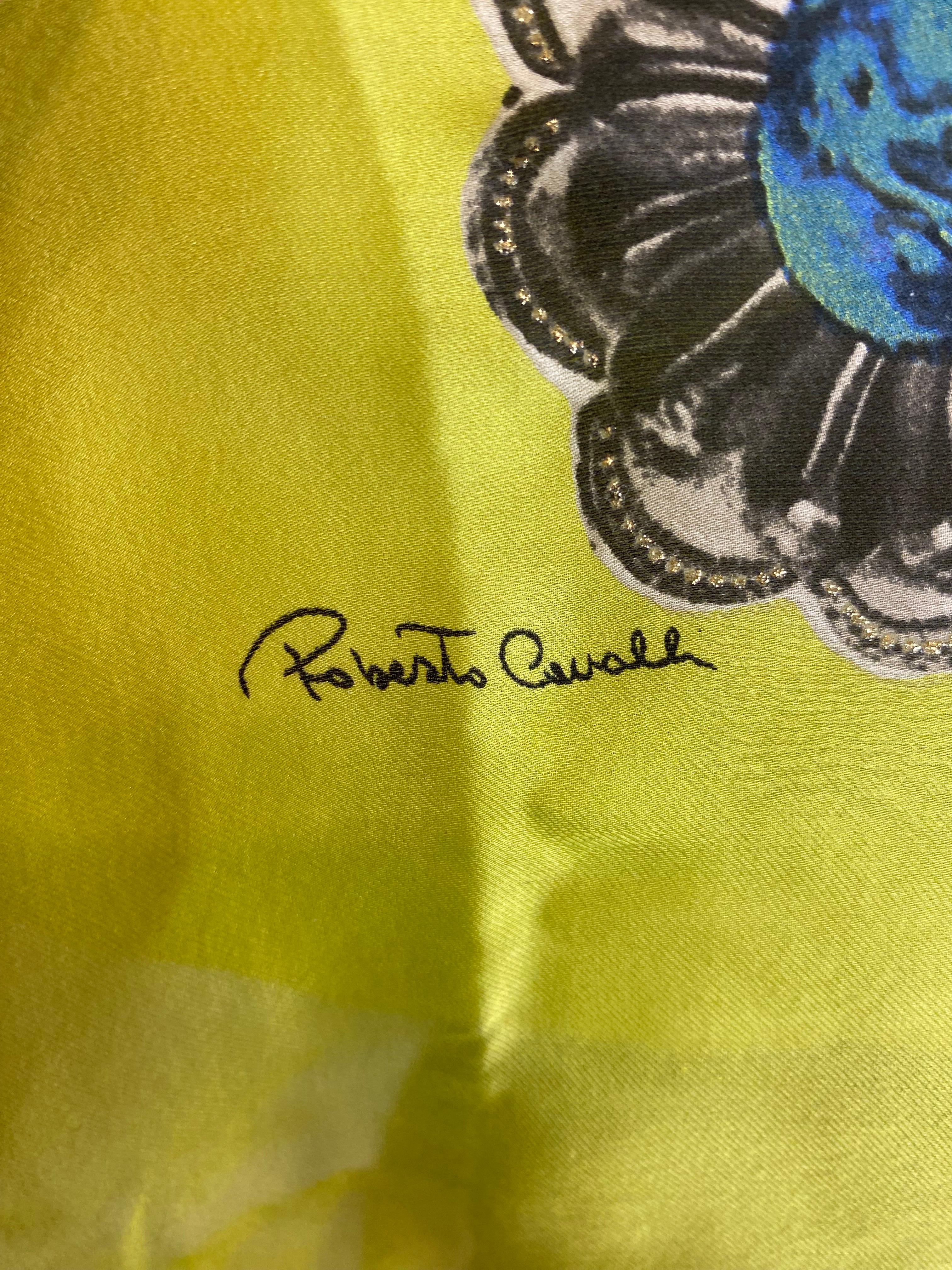 Roberto Cavalli foulard In Excellent Condition In Carnate, IT