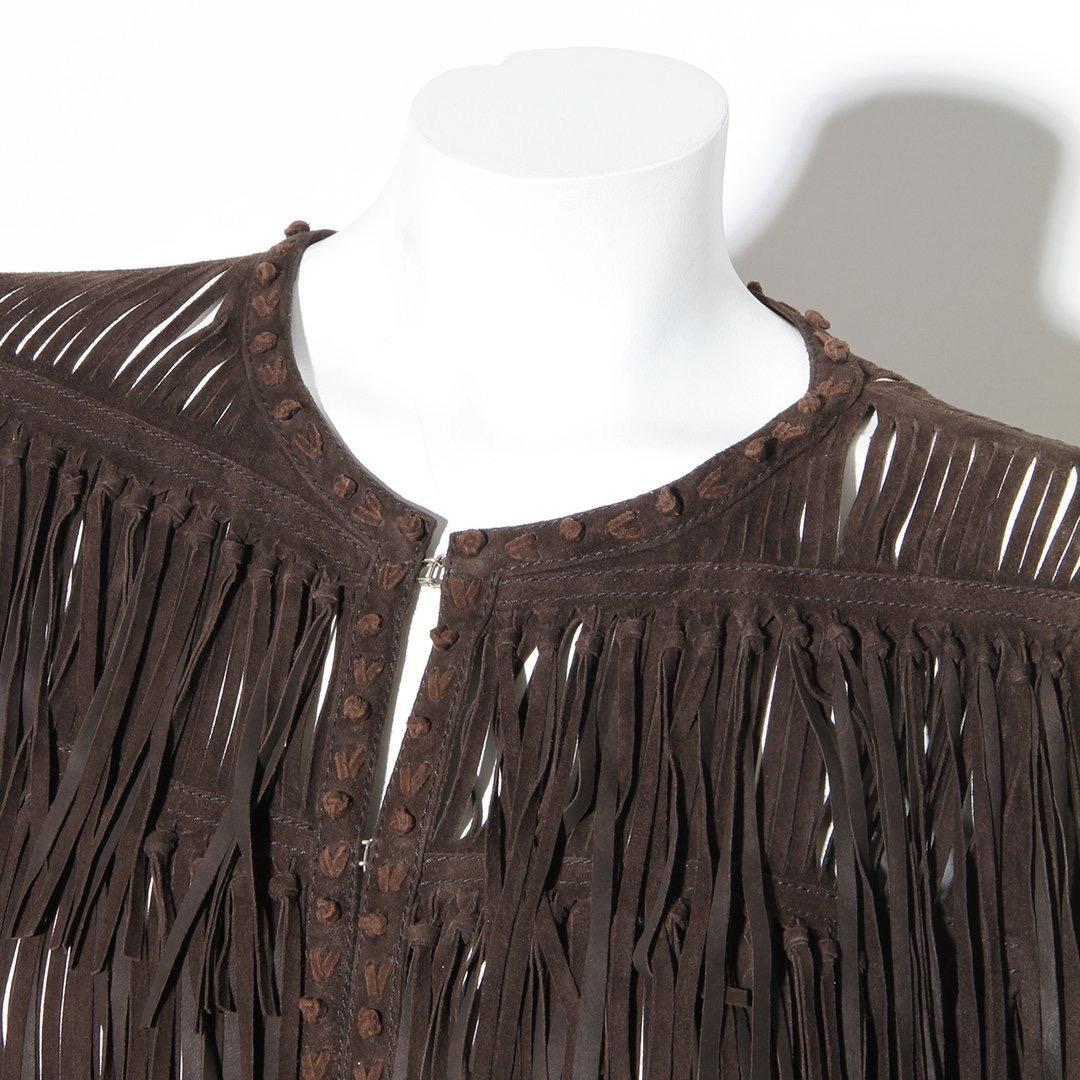 Roberto Cavalli Fringe Jacket  In Good Condition In Los Angeles, CA