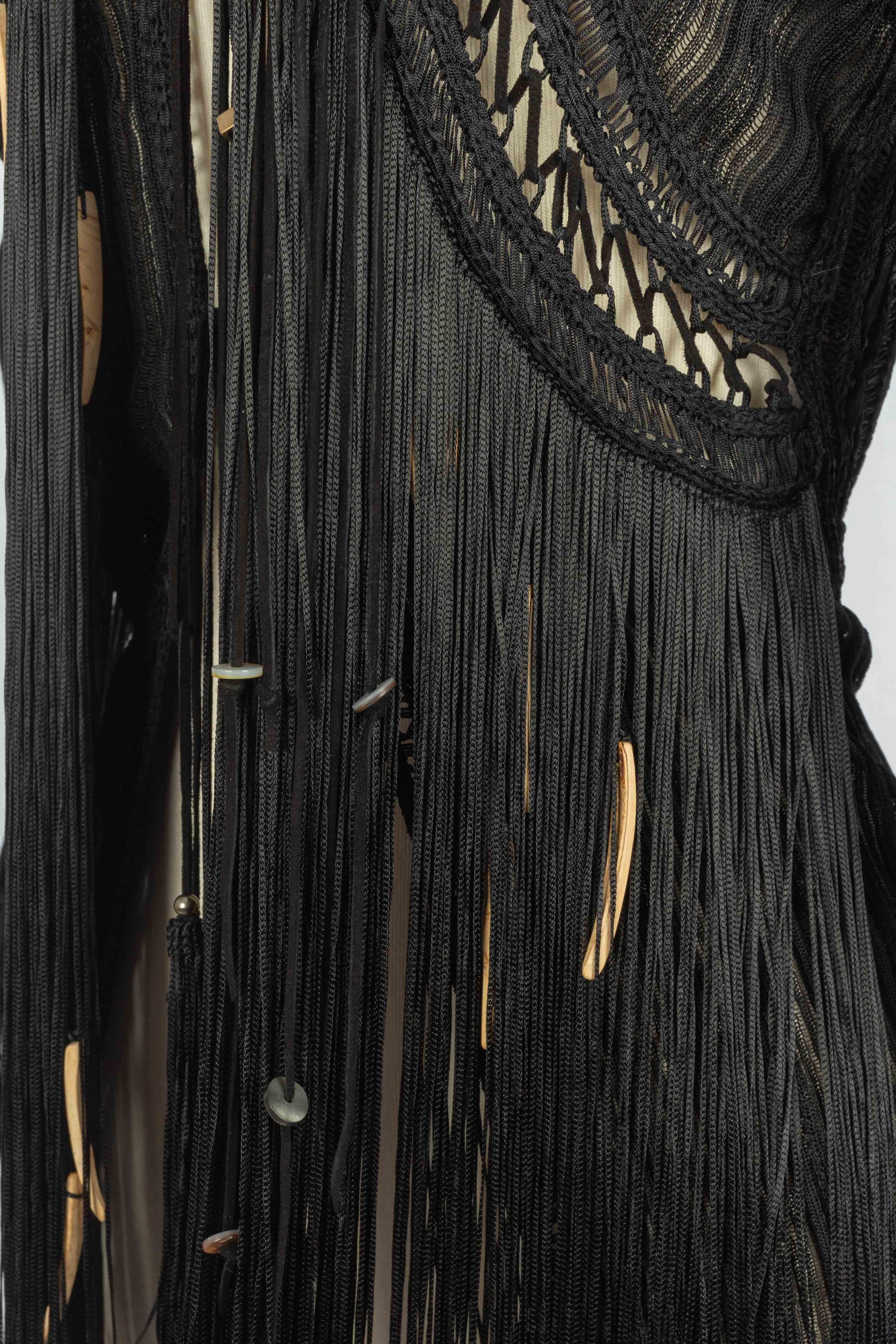 Roberto Cavalli fringed jacket For Sale 5