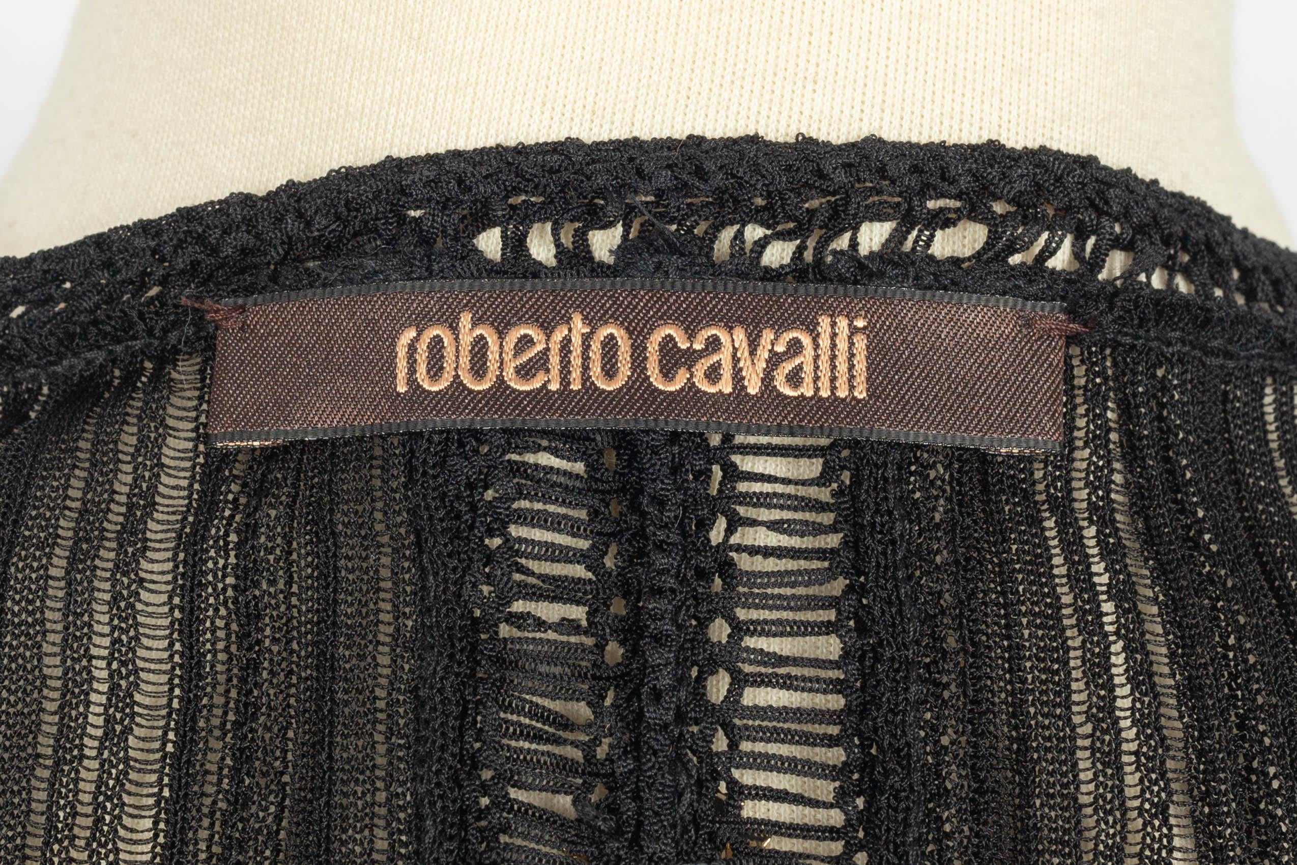 Roberto Cavalli fringed jacket For Sale 6