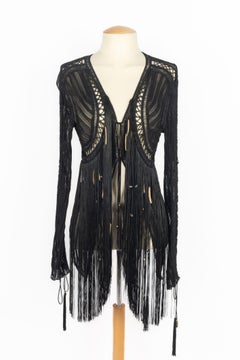Roberto Cavalli fringed jacket