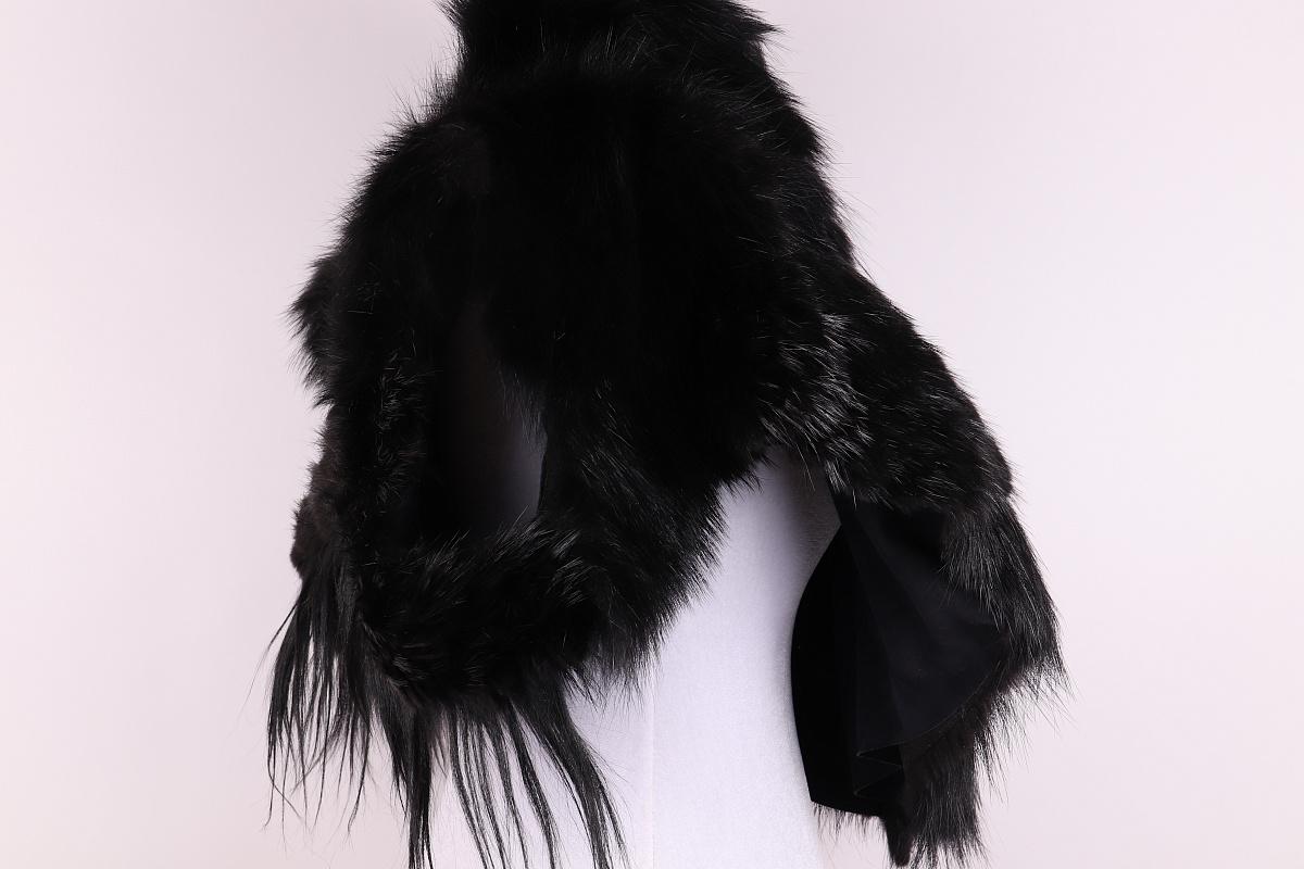Mantella di pelliccia Roberto Cavalli in vendita 5