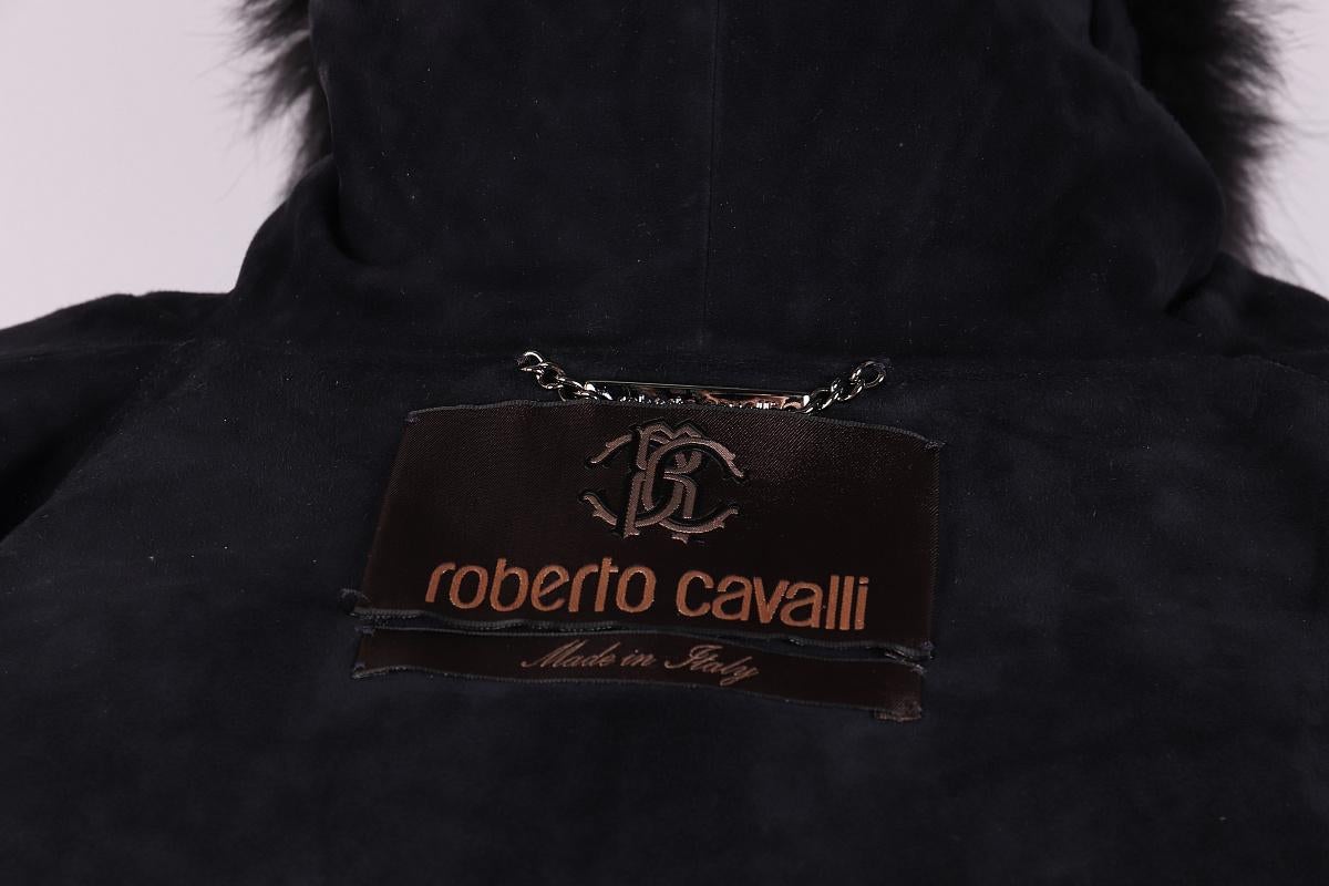 Mantella di pelliccia Roberto Cavalli in vendita 4