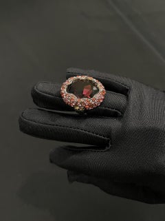 Roberto Cavalli Gemstones Embellished Ring