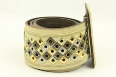 Roberto Cavalli Gold Rctl01 Belt
