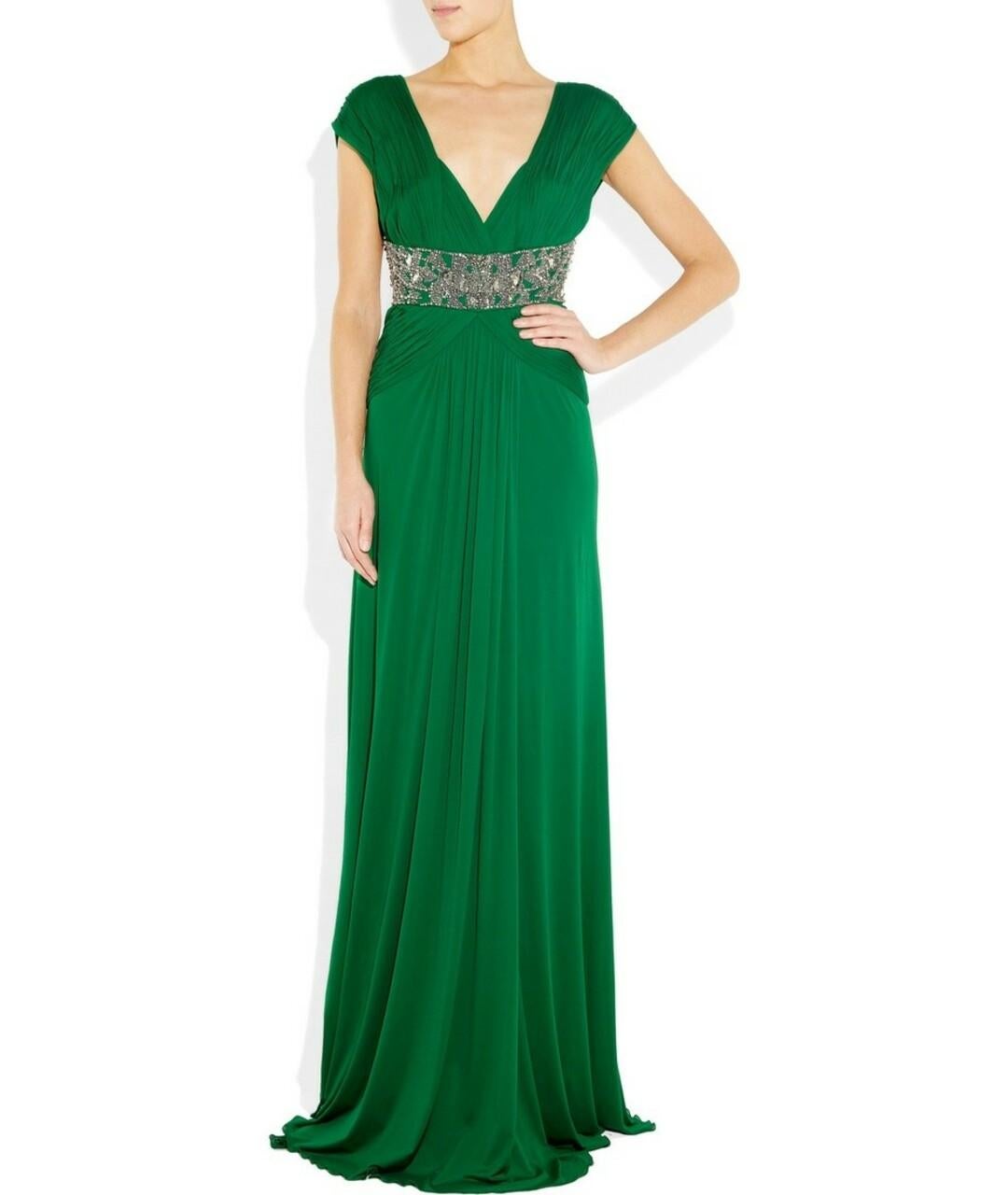 ROBERTO CAVALLI

GREEN GOWN DRESS DECORATED with STONES

Deep V-Neck
Short sleeves
Back zipper closure

Size EU 38 

Made in Italy

Pre owned in excellent condition
 100% authentic guarantee 

       PLEASE VISIT OUR STORE FOR MORE GREAT ITEMS 



os
