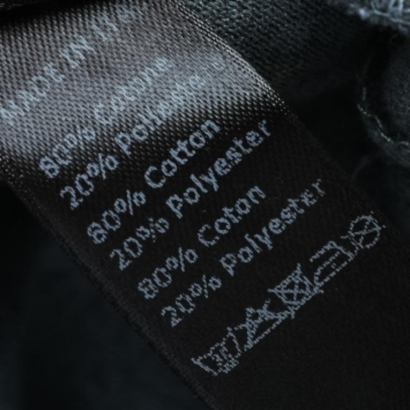Roberto Cavalli Gym Grey Velvet Track Pants 3XL In Good Condition For Sale In Dubai, Al Qouz 2