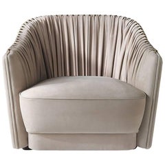Roberto Cavalli Iconic Collection Sharpei Armchair in Beige