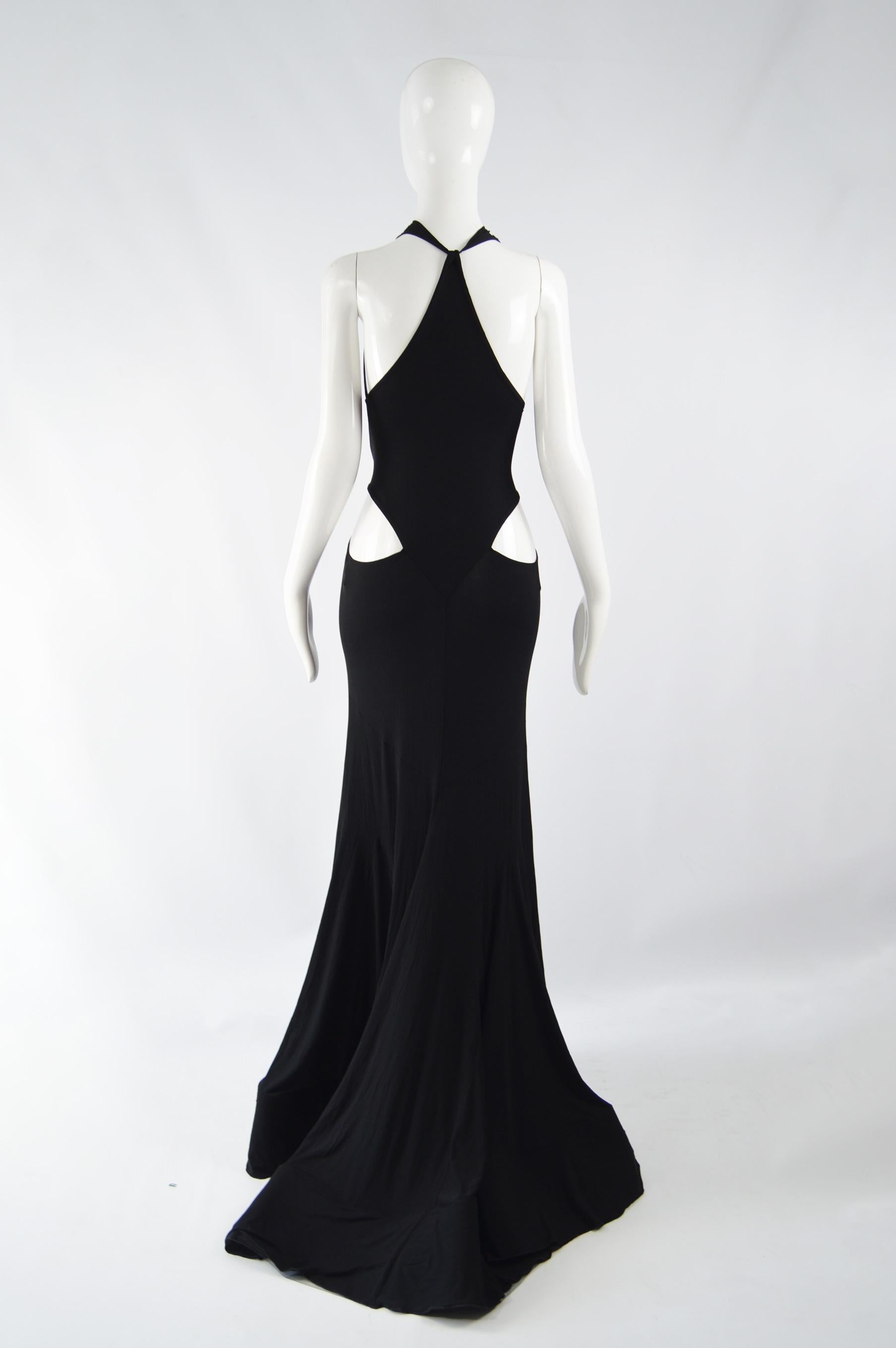 Women's Roberto Cavalli Iconic Cut Out Evening Gown