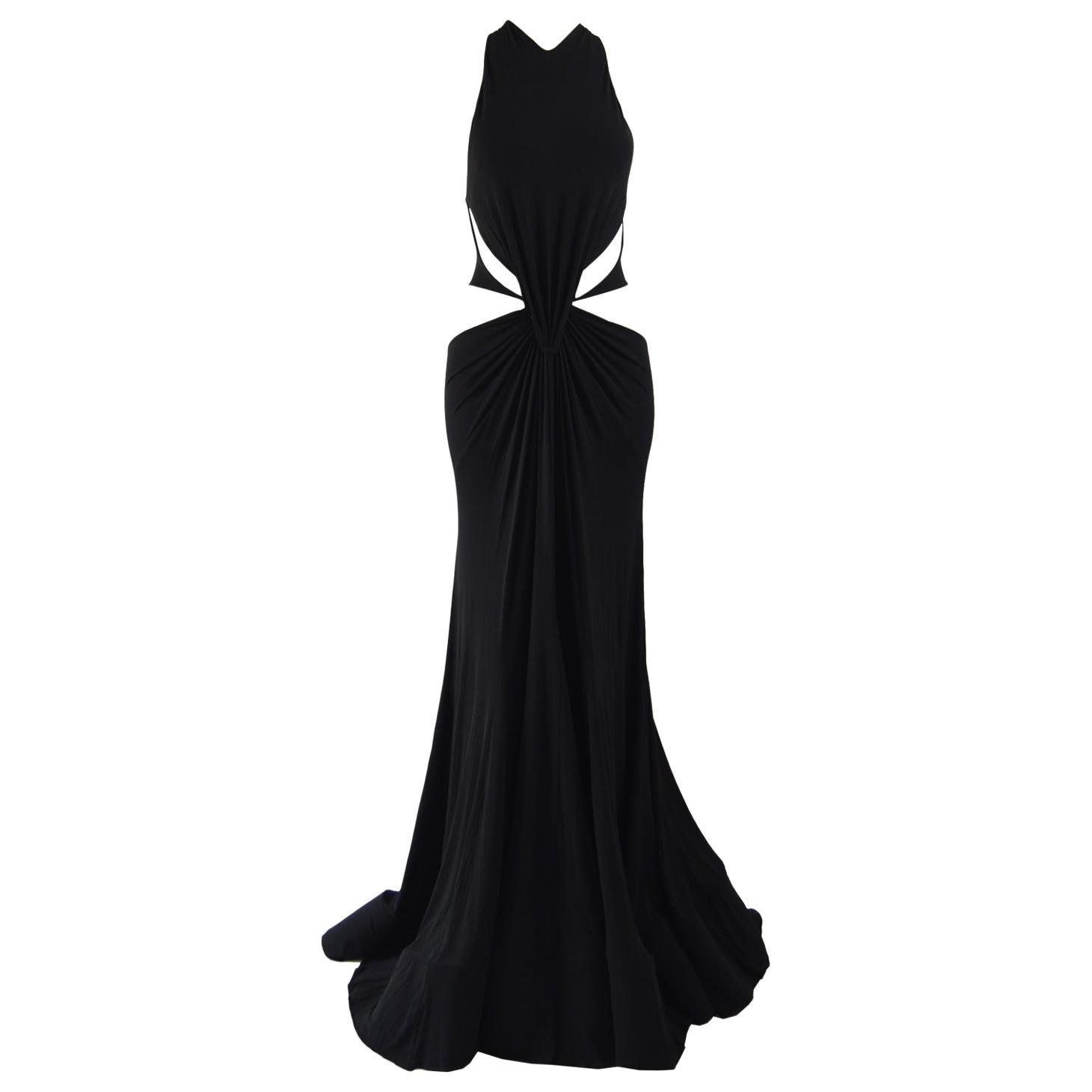 Roberto Cavalli Iconic Cut Out Evening Gown