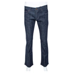 Roberto Cavalli Indigo Light Wash Denim Straight Fit Jeans M
