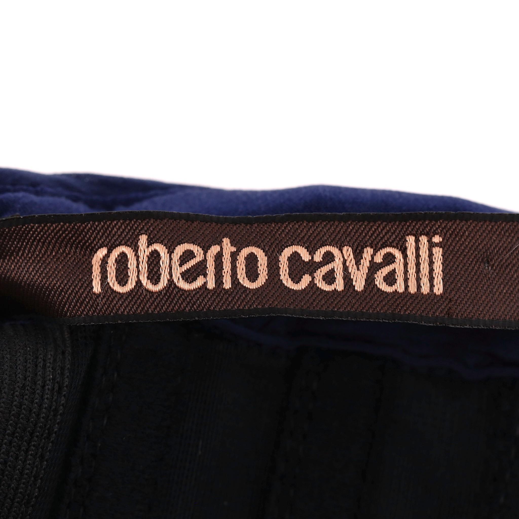 Roberto Cavalli Jewel Embellished Silk Evening Gown For Sale 1