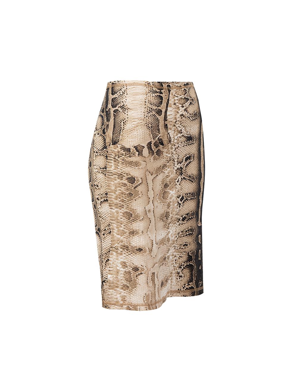 CONDITION is Very good. Hardly any visible wear to skirt is evident on this used Just Cavalli designer resale item.



Details


Brown

Synthetic

Skirt

Snake print

Stretchy

Figure hugging fit





Made in Italy 



Composition

86% Polyamide,