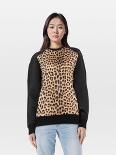Roberto Cavalli Just Cavalli Leopard Print Jumper Size M