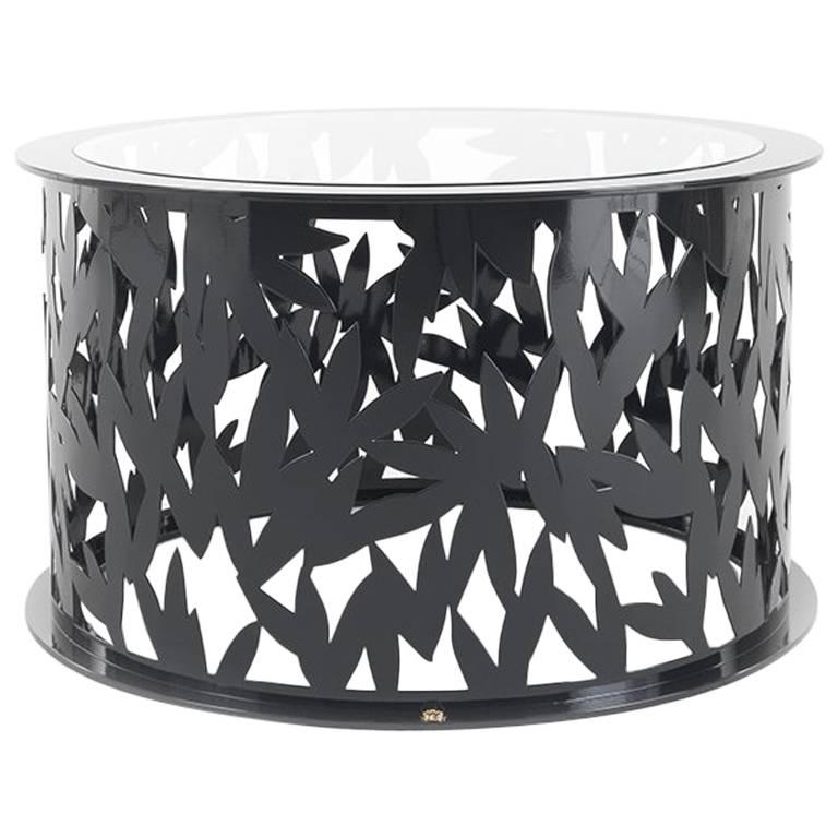 Roberto Cavalli Lace Central Outdoor Table For Sale