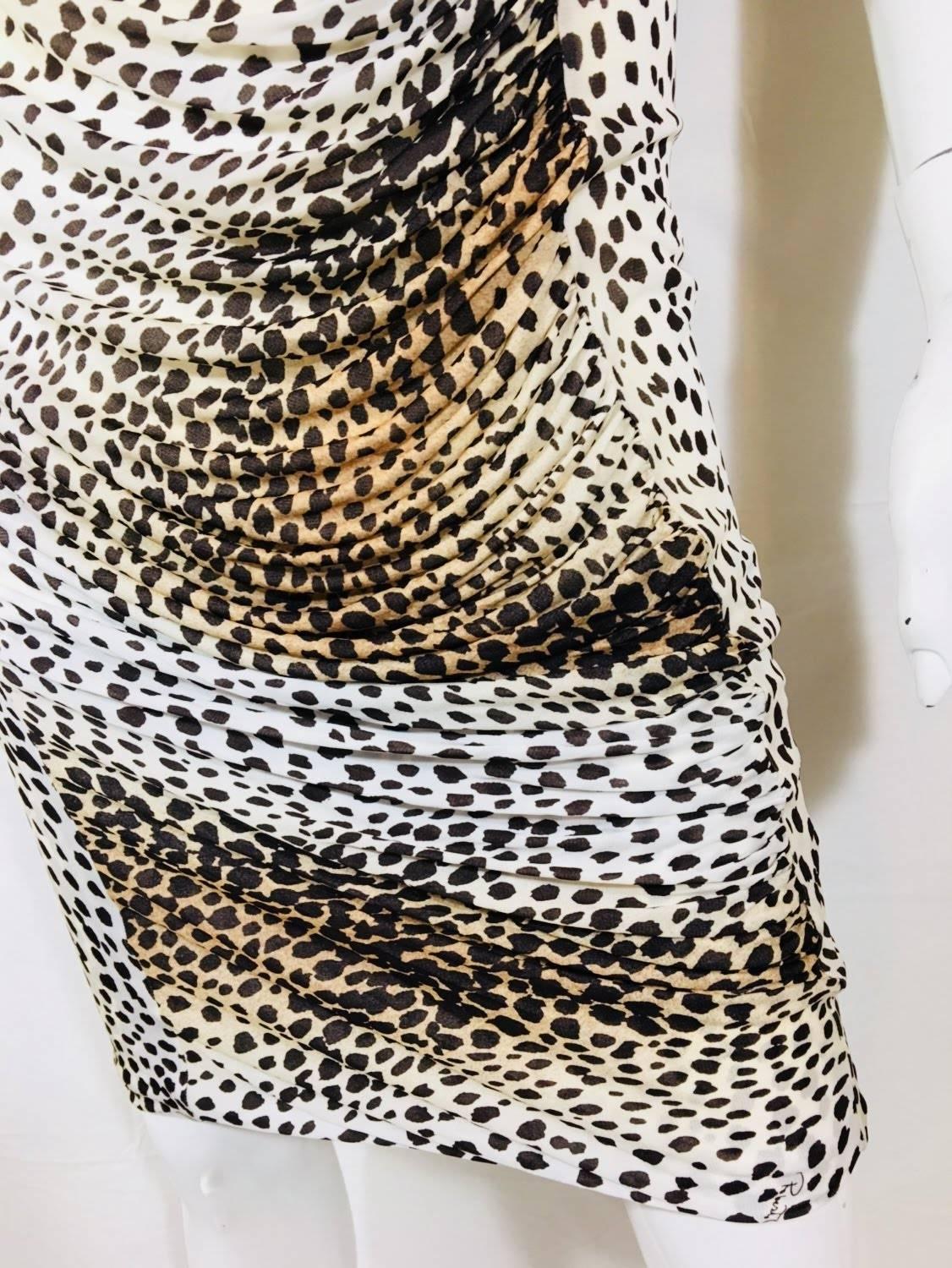 just cavalli leopard dress