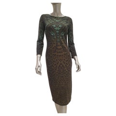 Roberto Cavalli - Vestito con stampa leopardo - Taglia 44 (US 8)