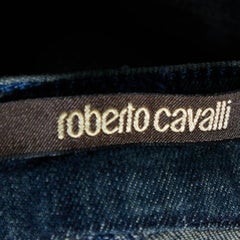Roberto Cavalli Light Blue Faded Denim Skinny Jeans M