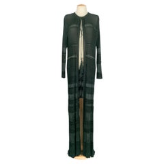 Roberto Cavalli - cardigan lungo nero Primavera 2015