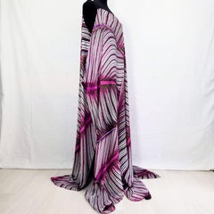Robe de soirée maxi en soie Roberto Cavalli 2000s
