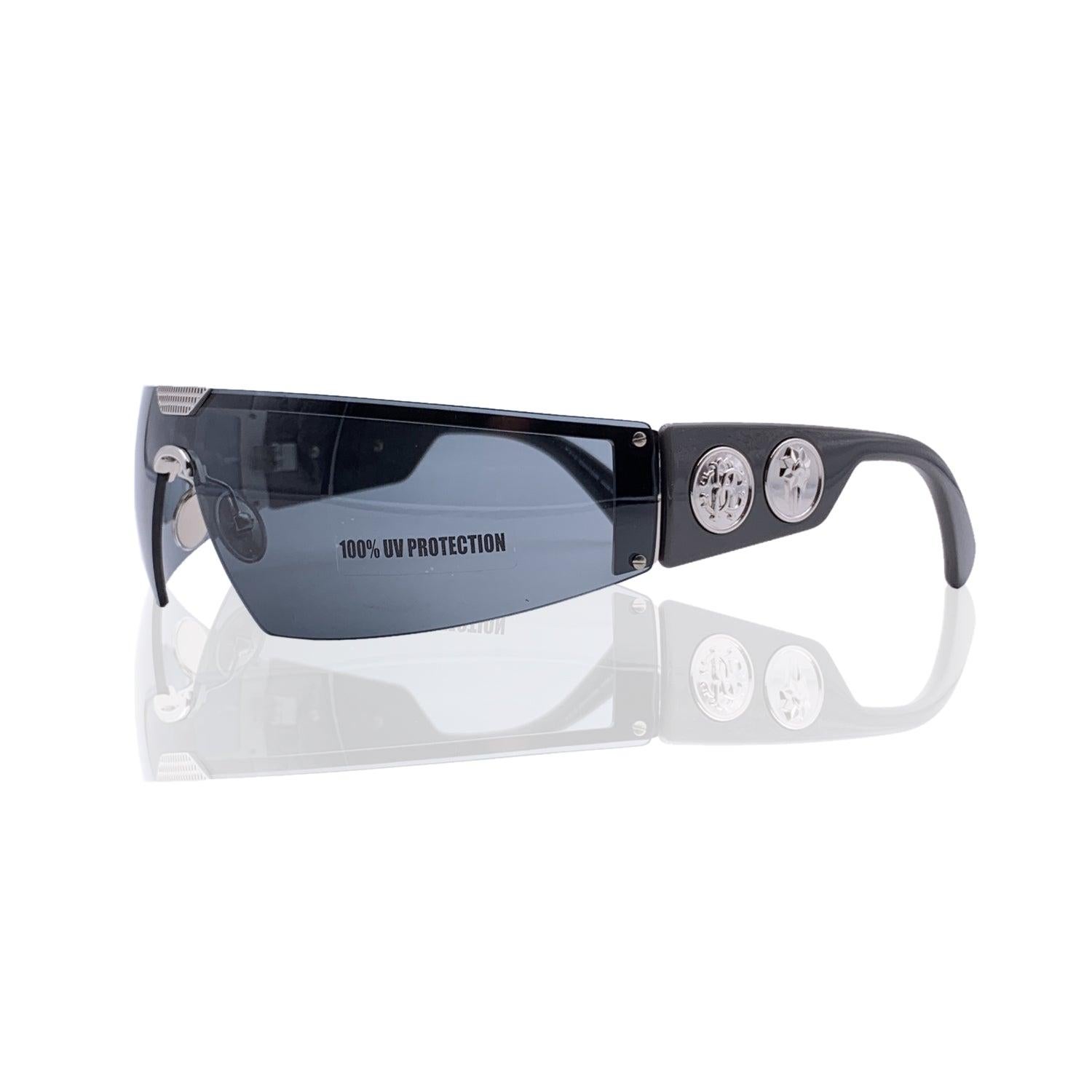 Roberto Cavalli Mint Unisex Sunglasses Shield RC1120 16A 90/15 140 mm In Excellent Condition In Rome, Rome
