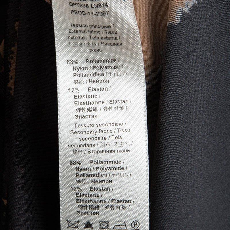 Roberto Cavalli Multicolor Animal Printed Knit Top and Maxi Skirt Set L 1