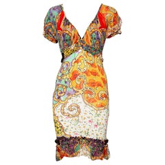 Roberto Cavalli Multicolor Printed Silk
Jersey Dress S Roberto Cavalli Multicolor Printed Silk
Jersey Dress S