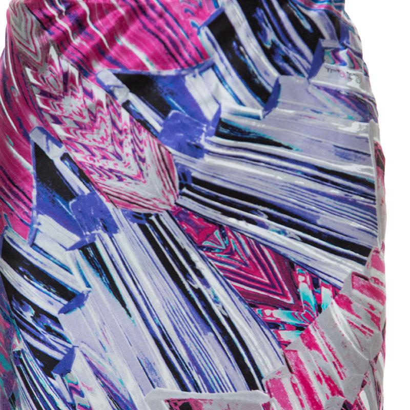 Roberto Cavalli Multicolor Printed Silk Maxi Skirt M In Excellent Condition In Dubai, Al Qouz 2