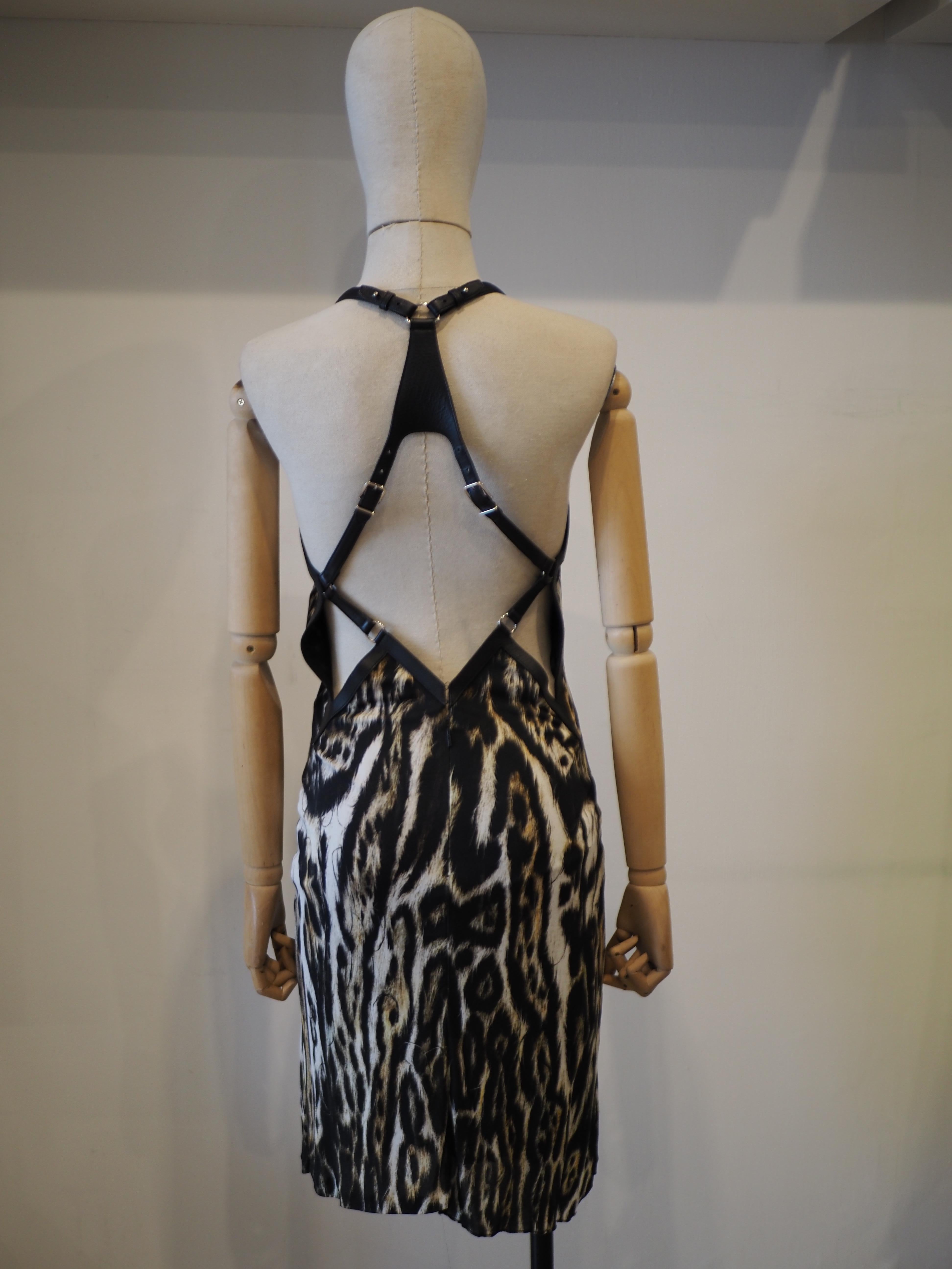 Roberto Cavalli multicoloured dress NWOT In New Condition For Sale In Capri, IT