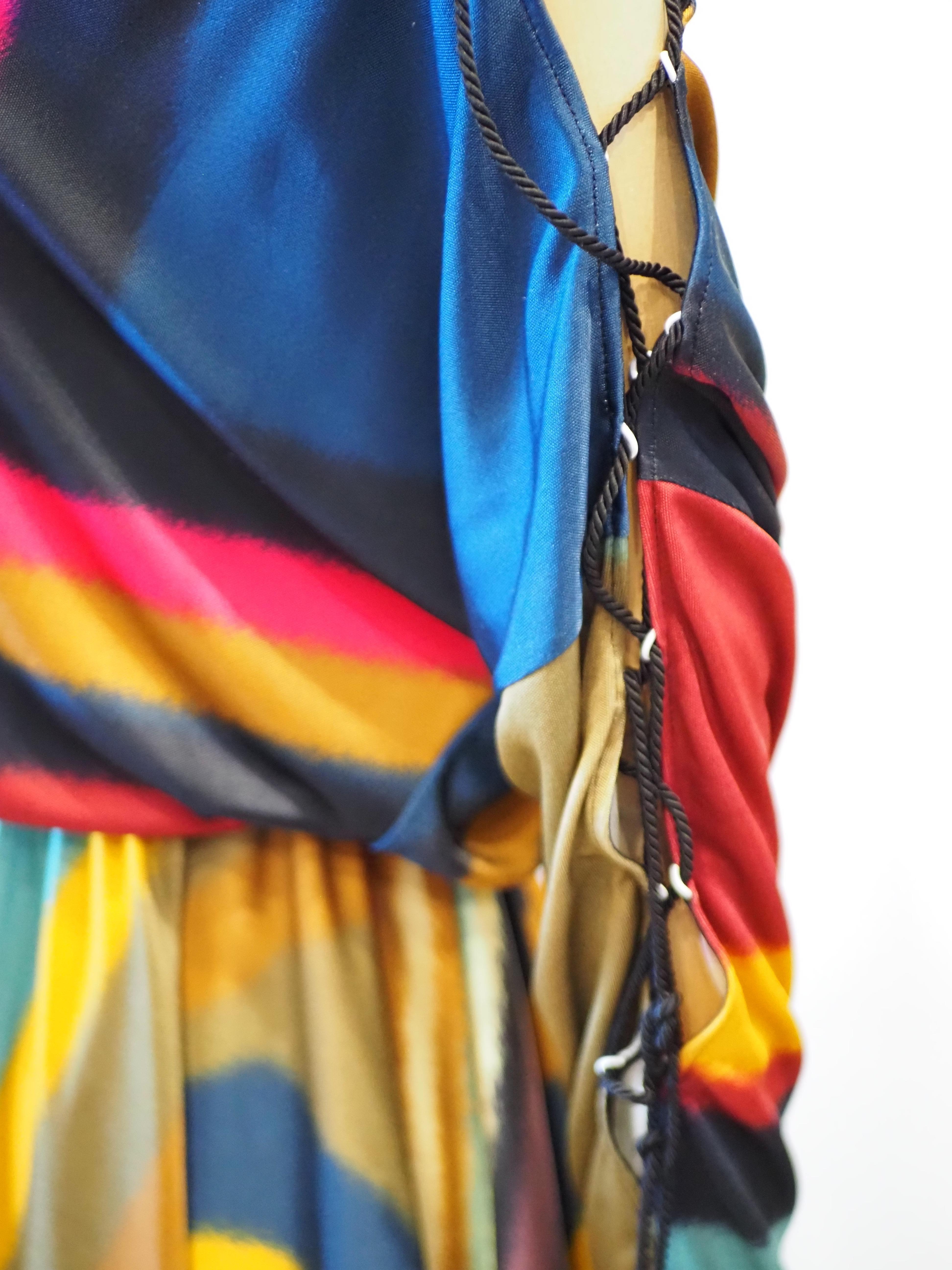 Robe multicolore Roberto Cavalli NWOT 2