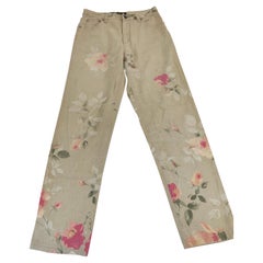 Roberto Cavalli multicoloured jeans