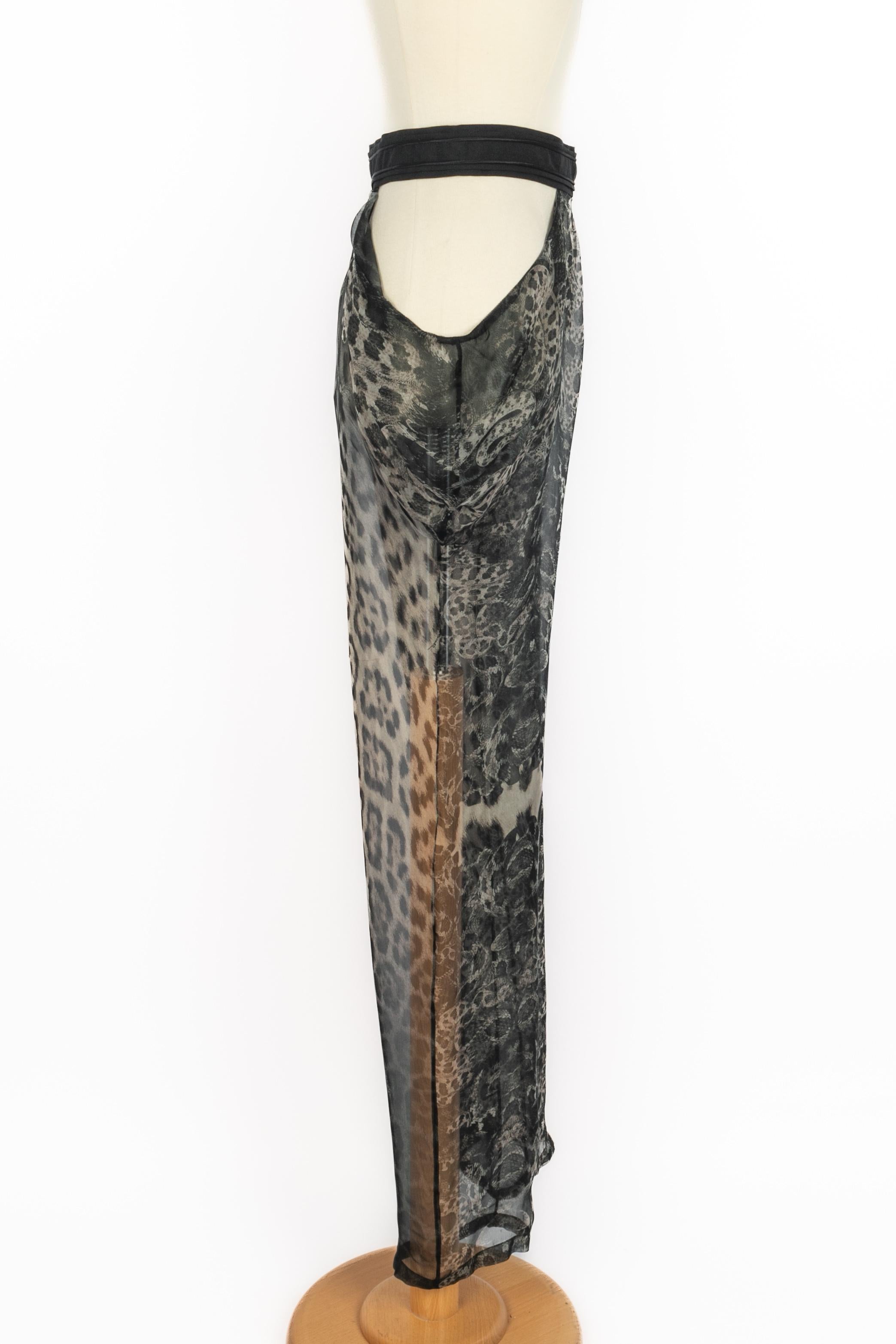 Pantalon en mousseline Roberto Cavalli Pour femmes en vente