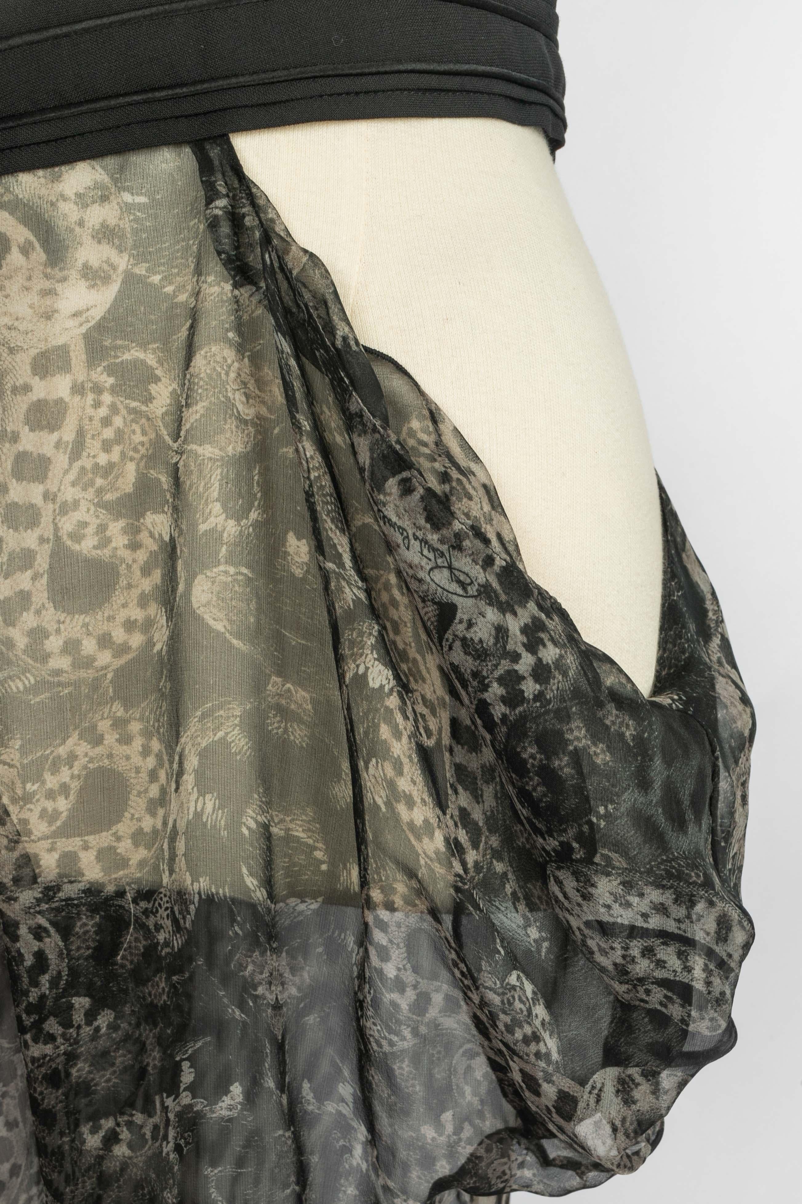 Pantalon en mousseline Roberto Cavalli en vente 3