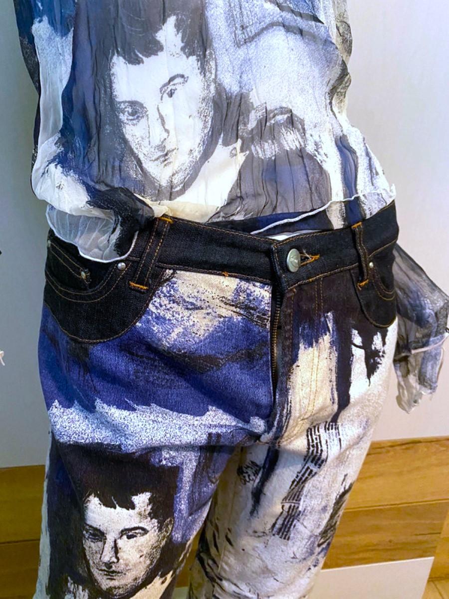 Roberto Cavalli - Vintage - Renaissance - Robe avec pantalon et haut vintage pour femmes en vente 13